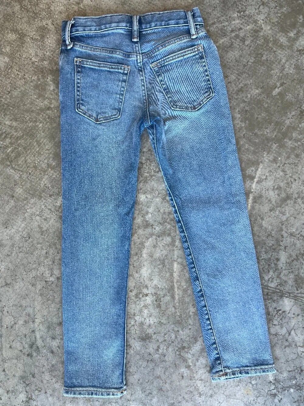 Gap Kids Boys Blue Slim Jeans Size 8 Slim Adjustable Waist Stretch Denim